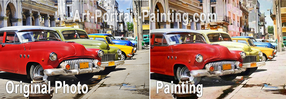 Custom car painting