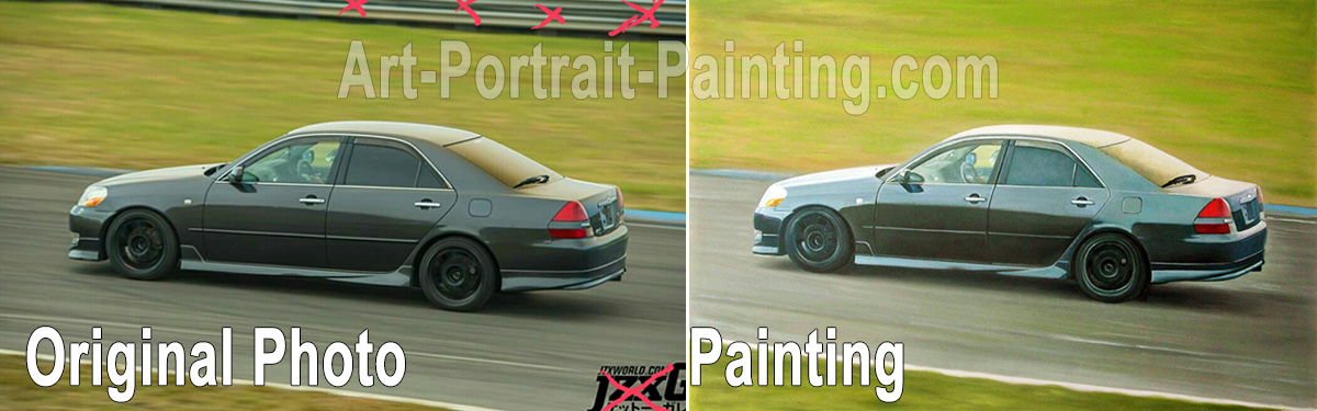 Custom car painting