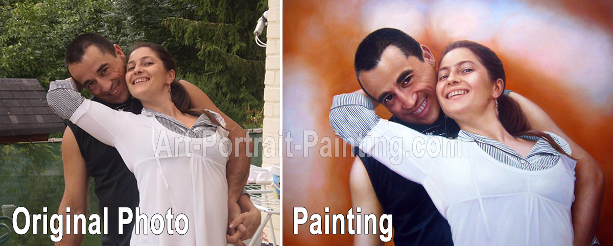 Portrait Painting : Family & Wedding