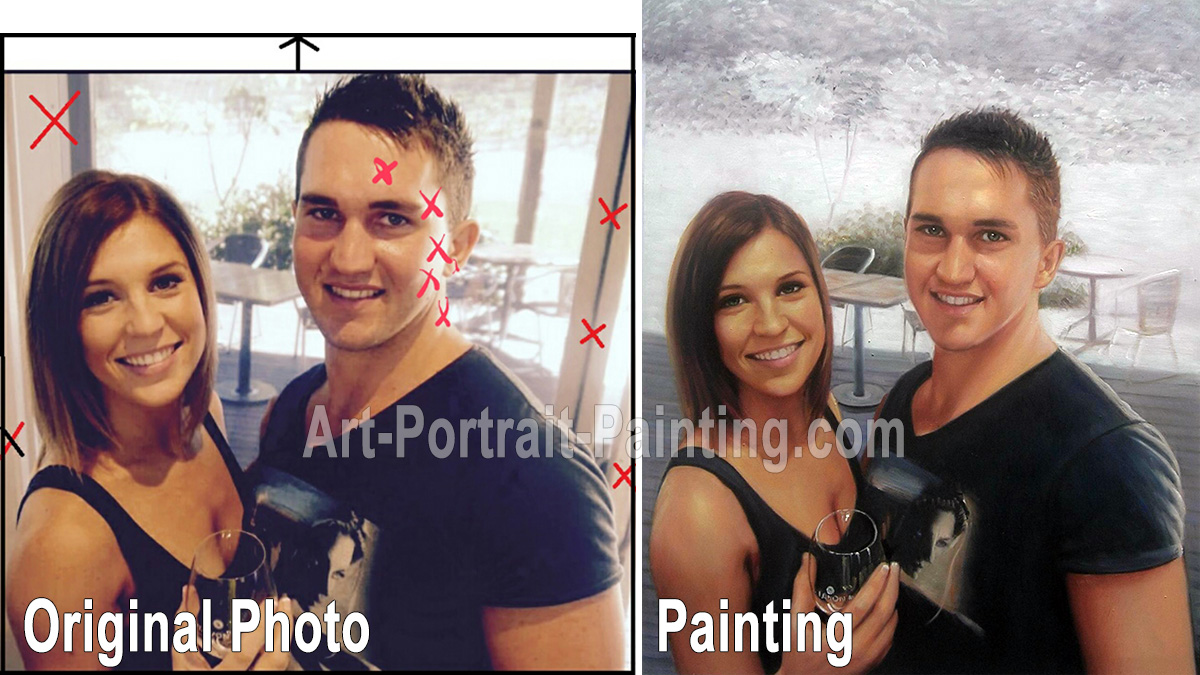 Portrait Painting : Family & Wedding